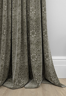 William Morris At Home Marigold Velvet, Iron - Made to Measure Curtains